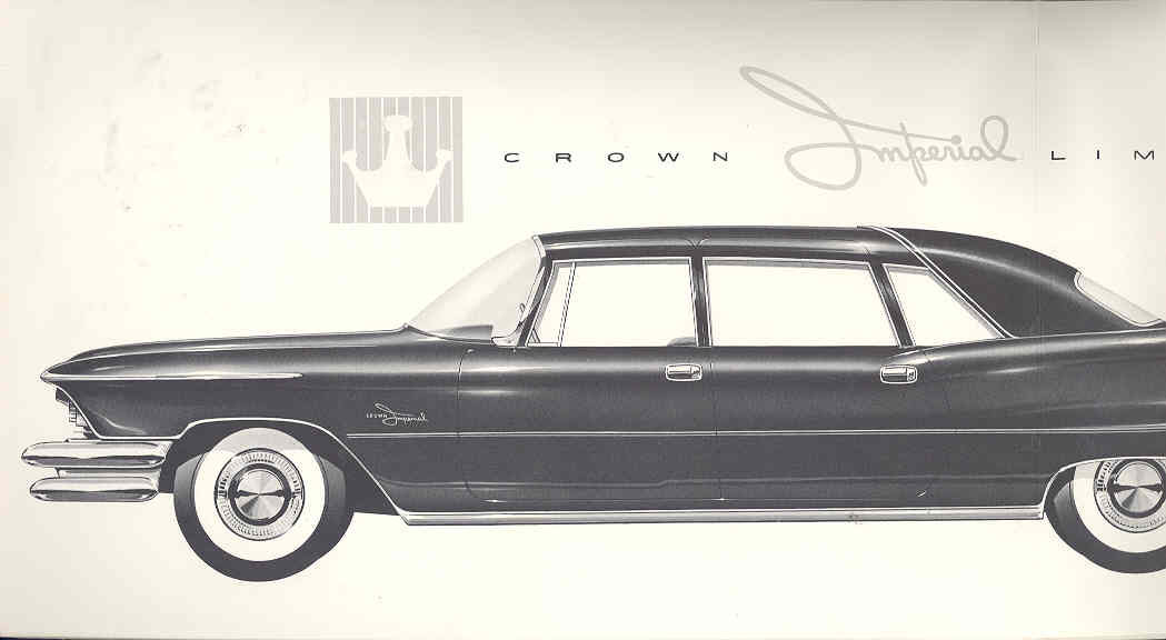 1957 Chrysler Imperial Crown Limousine Brochure Page 4